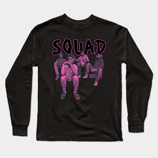 Pink Squad Long Sleeve T-Shirt by karmli